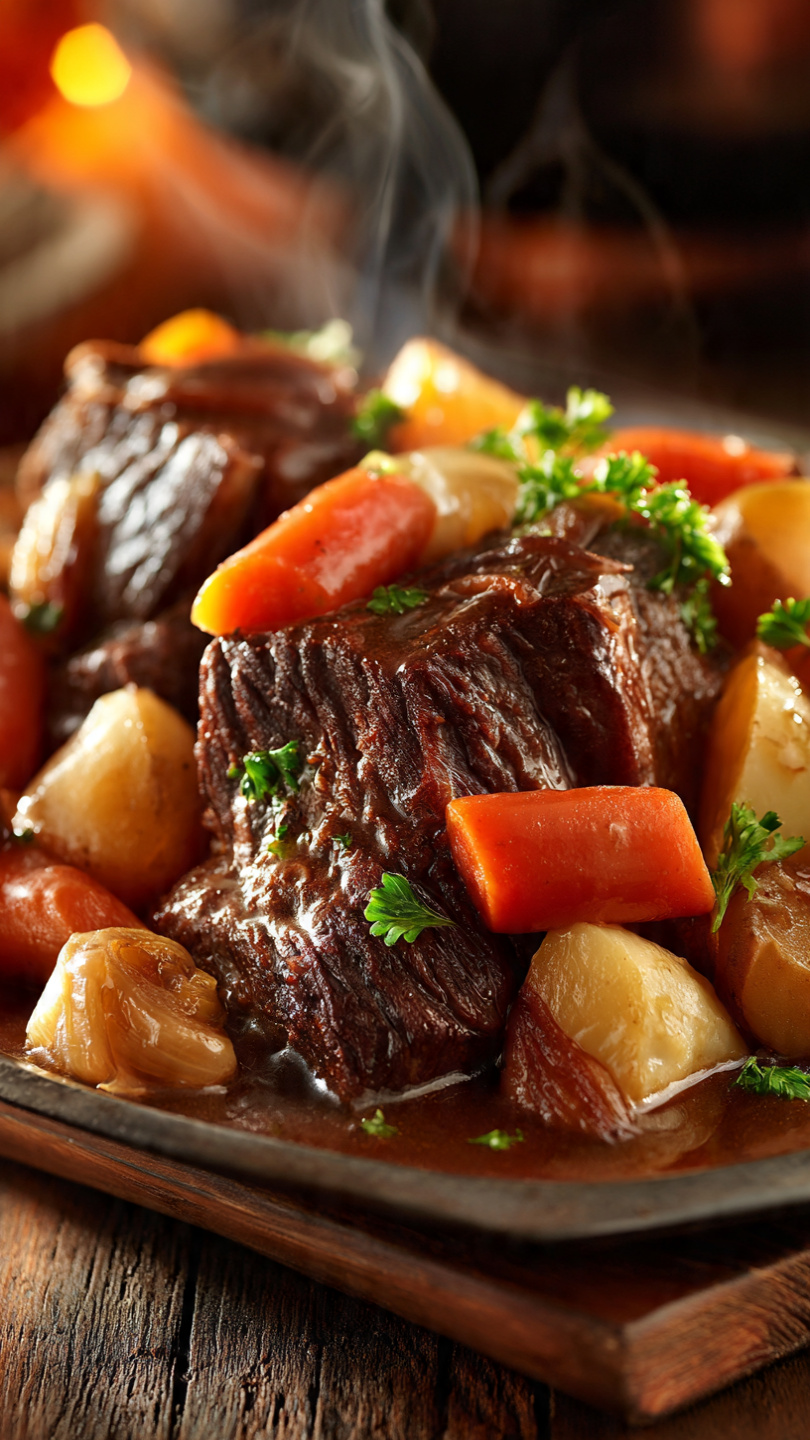 The Best Crockpot Pot Roast (Tender, Juicy, and Fall-Apart Perfect)