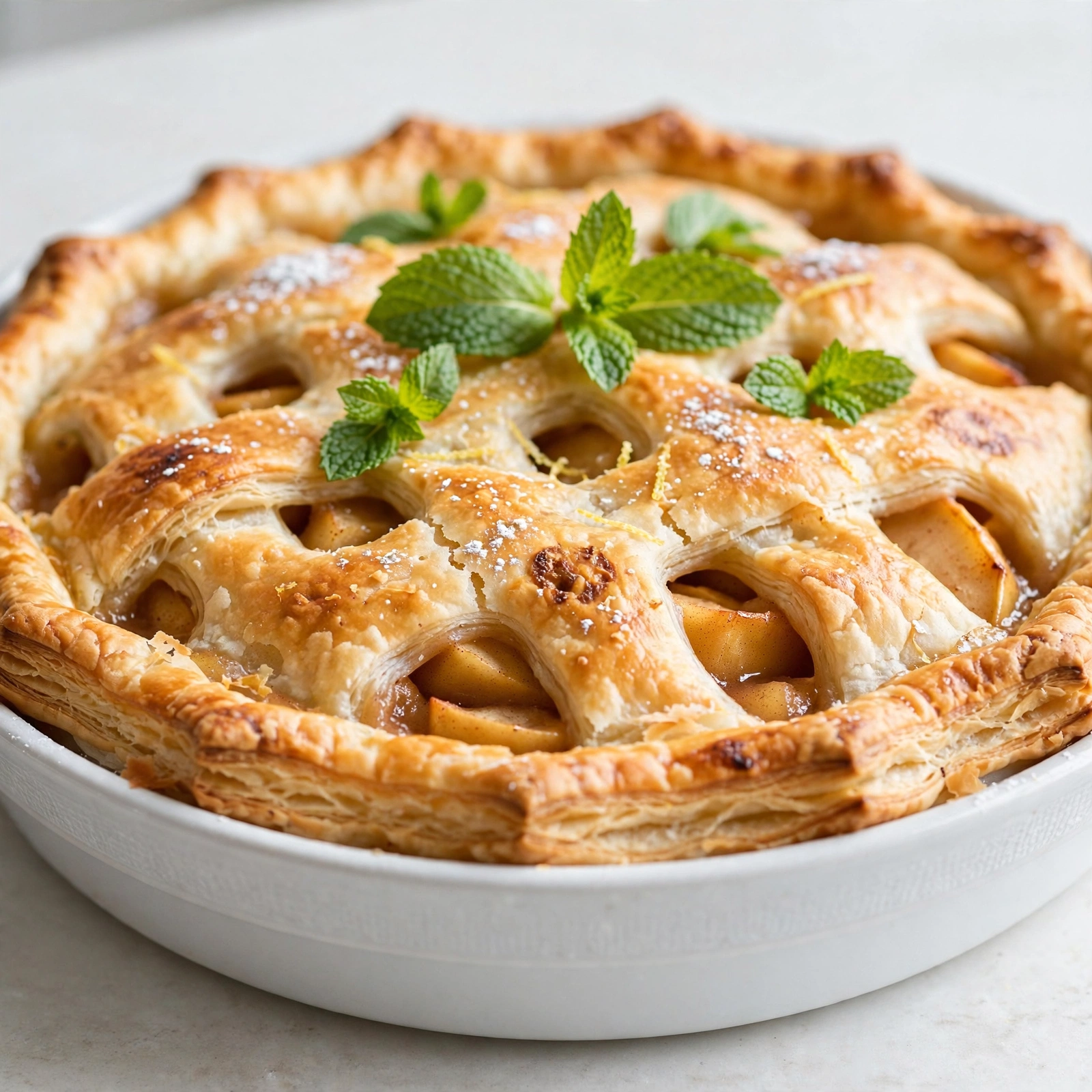 Apple Pie with Puff Pastry