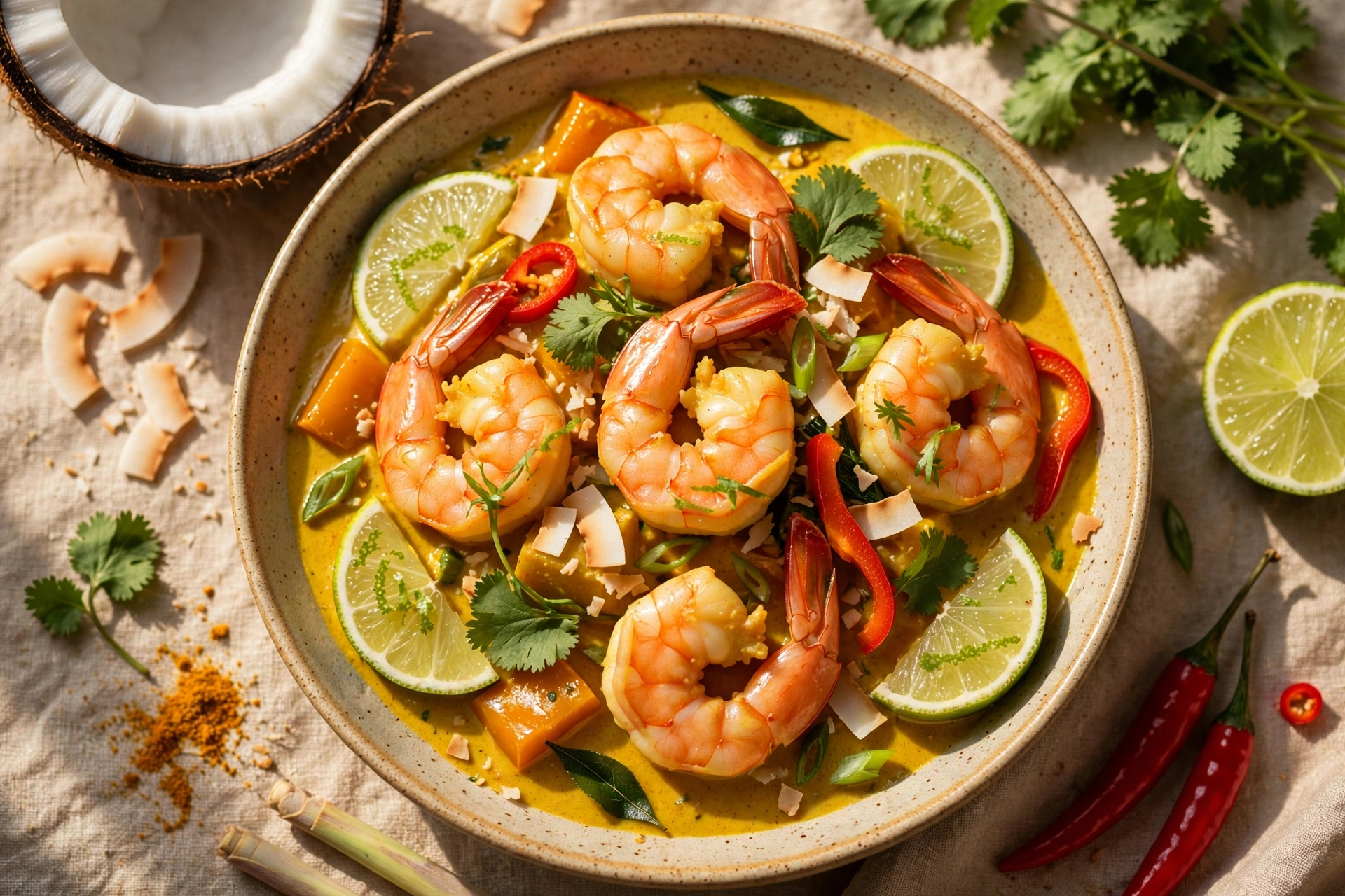Coconut Curry Shrimp