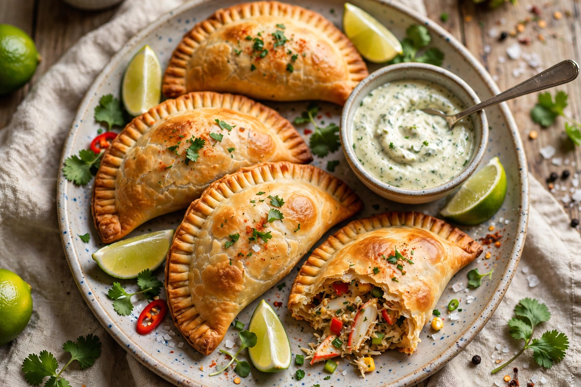 Crab Empanadas