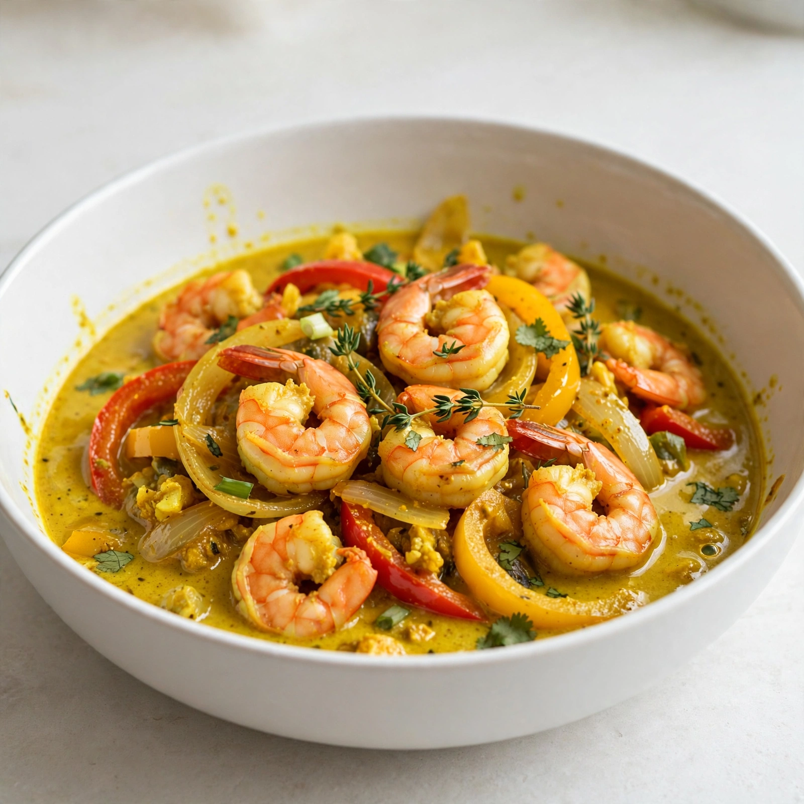 Jamaican Curry Shrimp