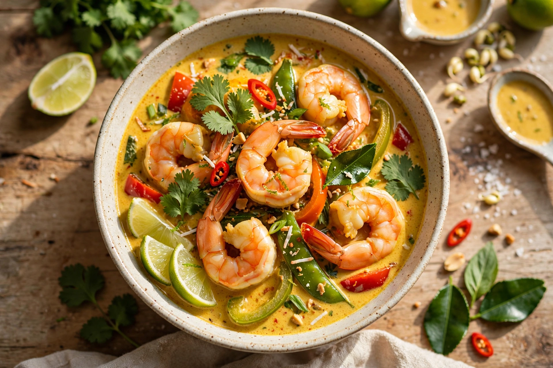 Thai Coconut Shrimp Curry